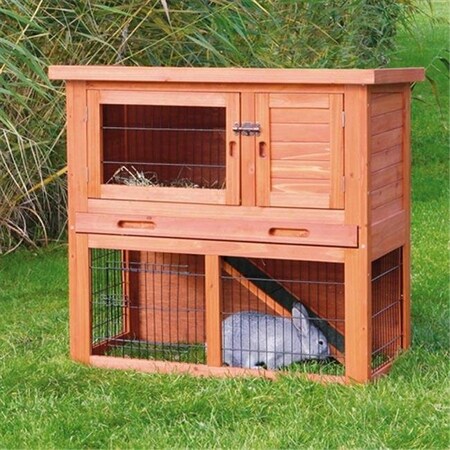 PartyAnimal Rabbit Hutch with Sloped Roof44; Small